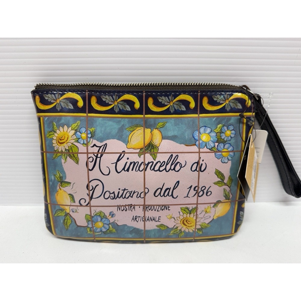 Patricia Nash - Cassini - Large Wristlet- LIMON LEMON EXTREMELY RARE NEW!